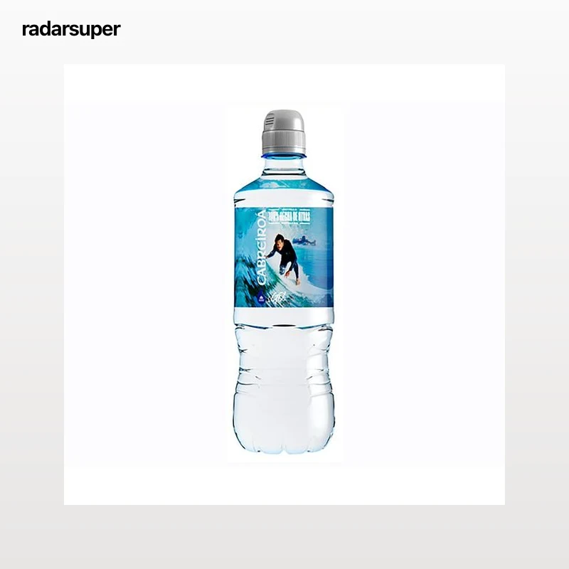 CABREIROA Agua mineral con tapón sport,  75 cl.
