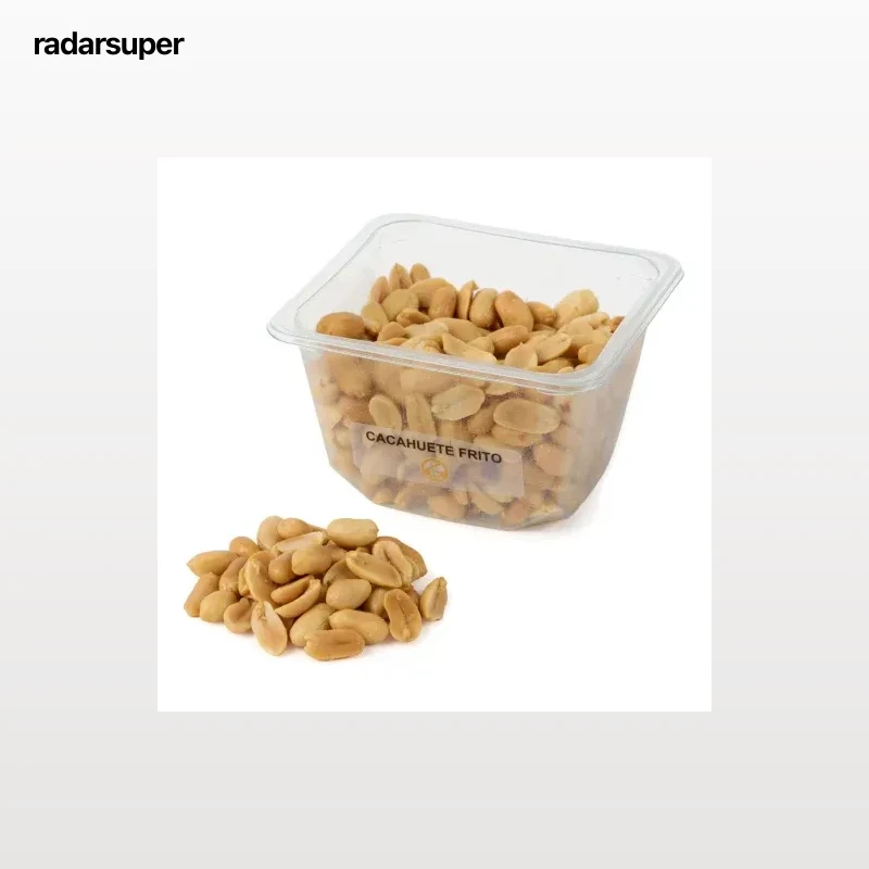 Cacahuete repelado frito El Mercado tarrina 250 g