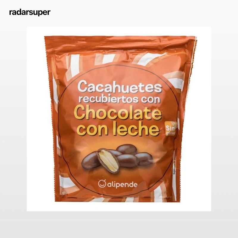 Cacahuetes chocolate con leche Alipende 250g