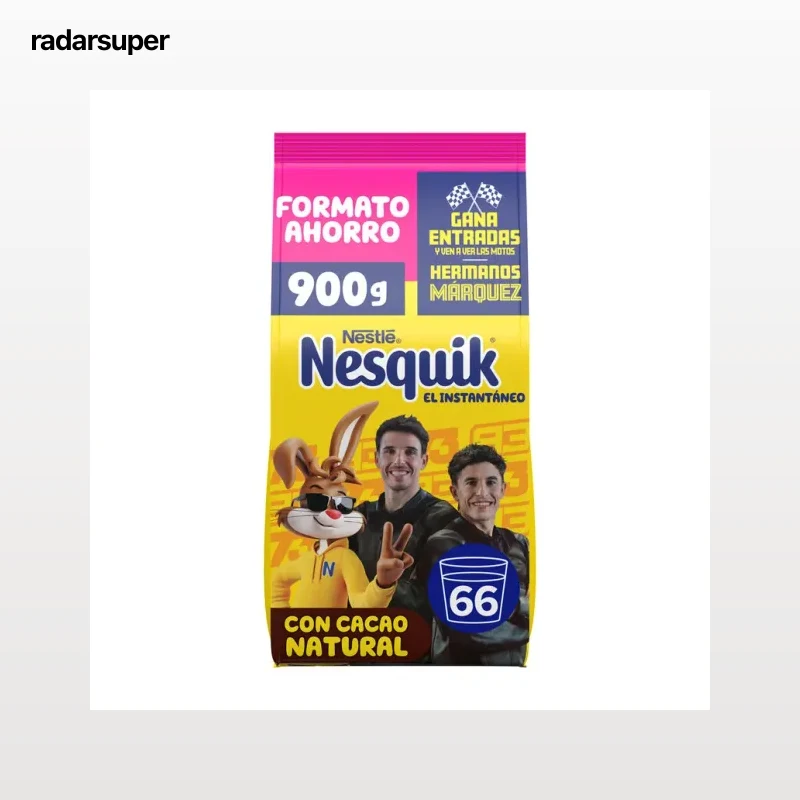 Cacao instantáneo Nesquik 900g
