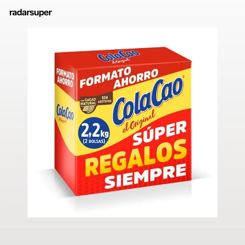 Cacao en polvo Colacao 2,2kg