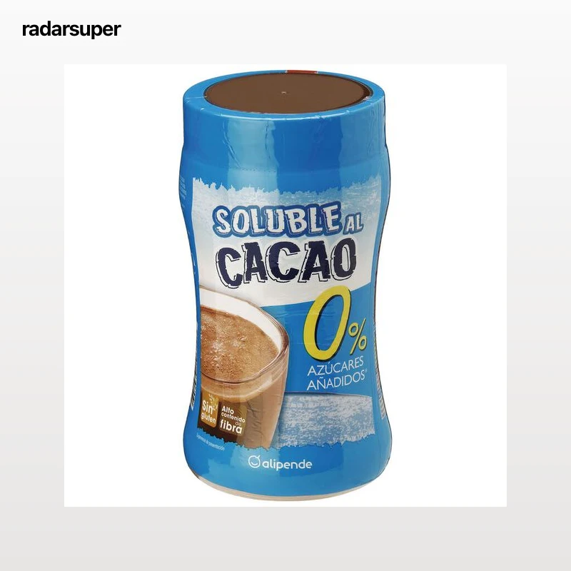 Cacao soluble 0% azúcares añadidos Alipende 450g