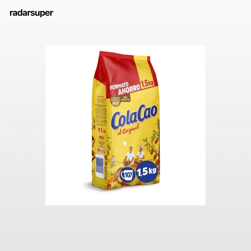 Cacao soluble Cola Cao Original 1,5 kg.