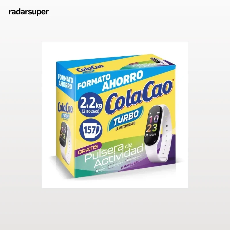 Cacao soluble ColaCao Turbo 2,2 kg.