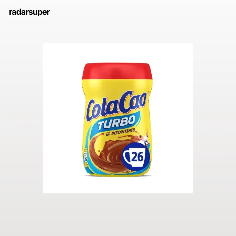 Cacao soluble instantáneo Cola Cao Turbo 375 g.