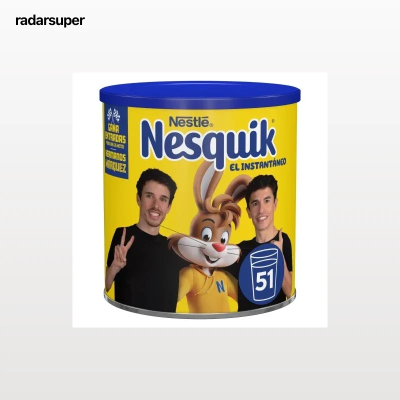 Cacao soluble instantáneo Nestlé Nesquik sin gluten 700 g.