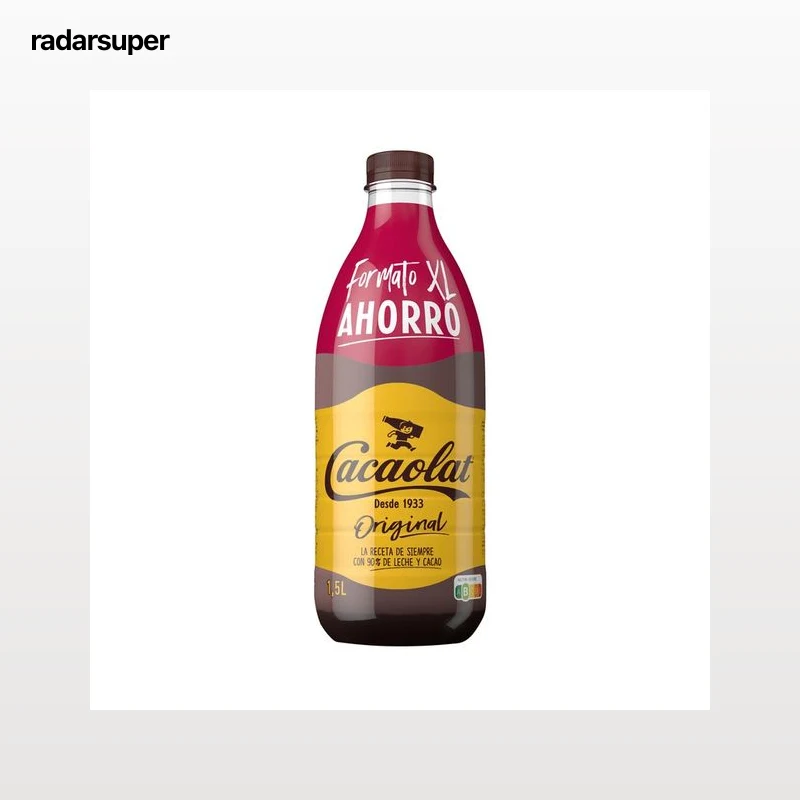 CACAOLAT Batido de cacao UHT, con un 90% de leche y cacao CACAOLAT Original 1.5 l.