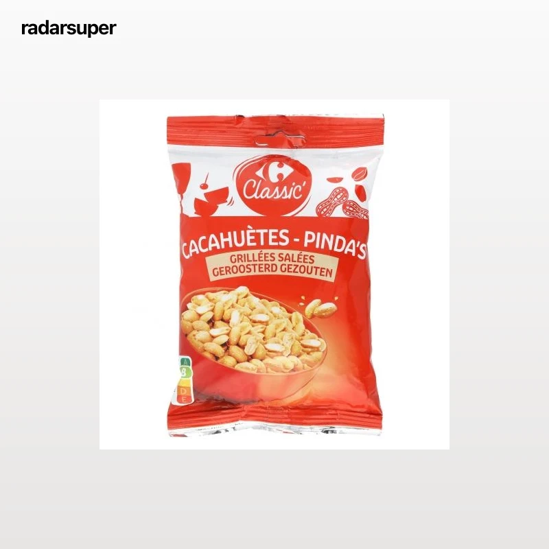 Cachuetes fritos Carrefour 250 g.