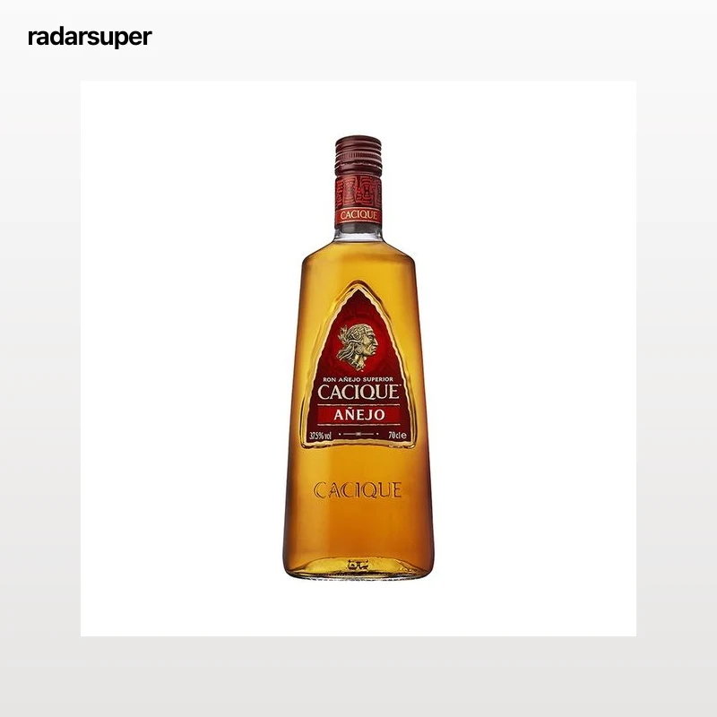 CACIQUE Ron dorado añejo de calidad superior botella de 70 cl.