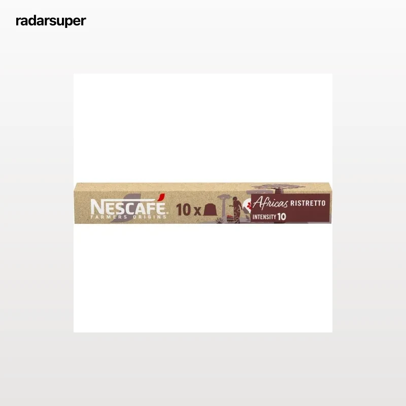 Café Áfricas en cápsulas Nescafé Farmers Origins compatible con Nespresso 10 ud.