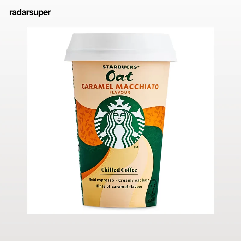 Café avena caramel macchiato Starbucks 220 ml