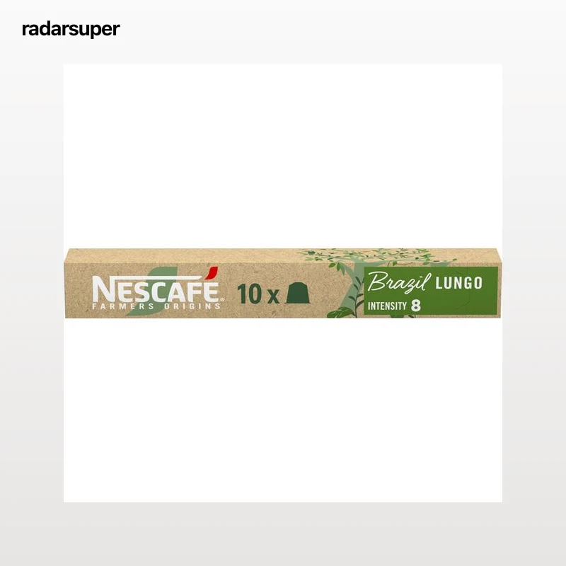 Café Brasil Nescafé Farmers Origins compatible con Nespresso 10 Cápsulas