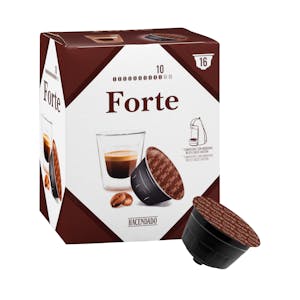 Café en cápsula forte