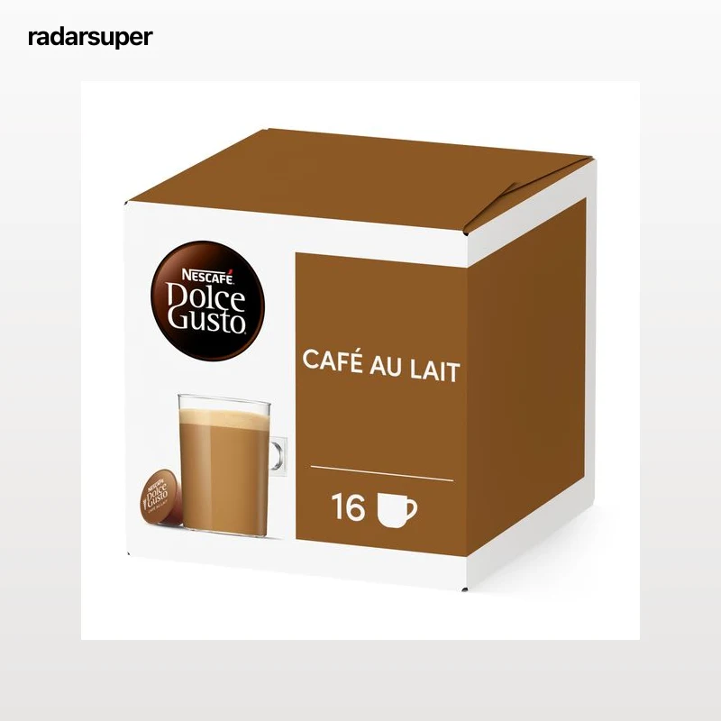 Capsules Café au Lait Compatible compatibles Dolce Gusto Nescafe Dolce Gusto X30