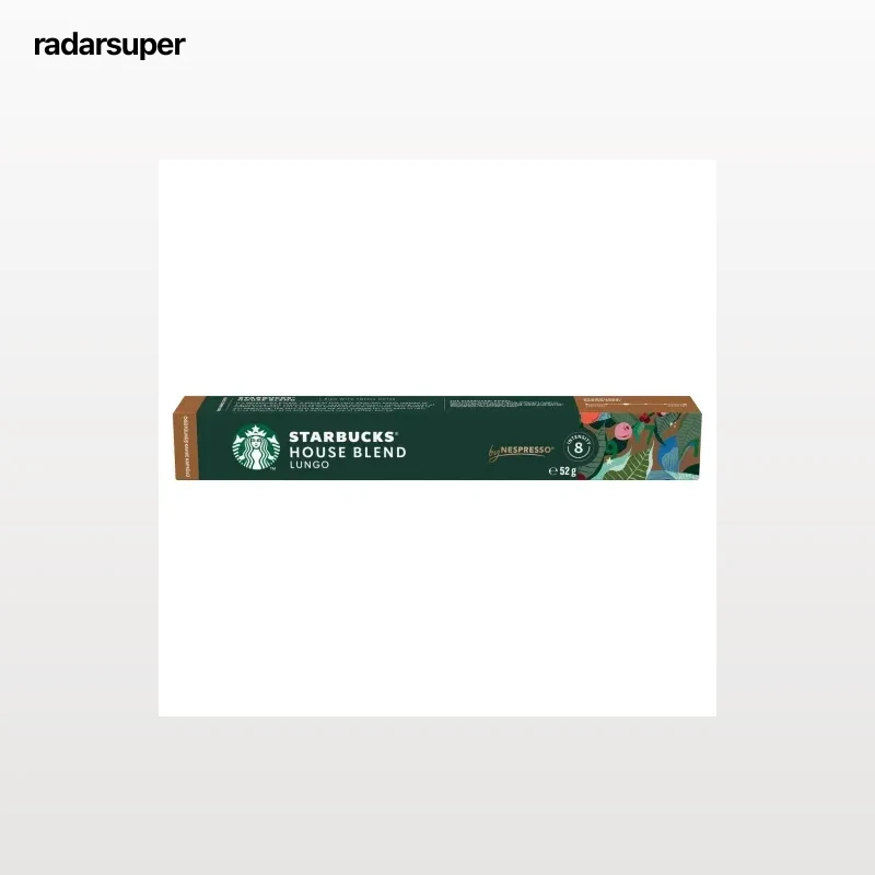 Café cápsulas house blend Starbucks compatible con Nespresso 10 ud.