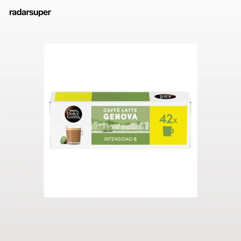 Café cápsulas latte Génova Nescafé Dolce Gusto 42 ud.