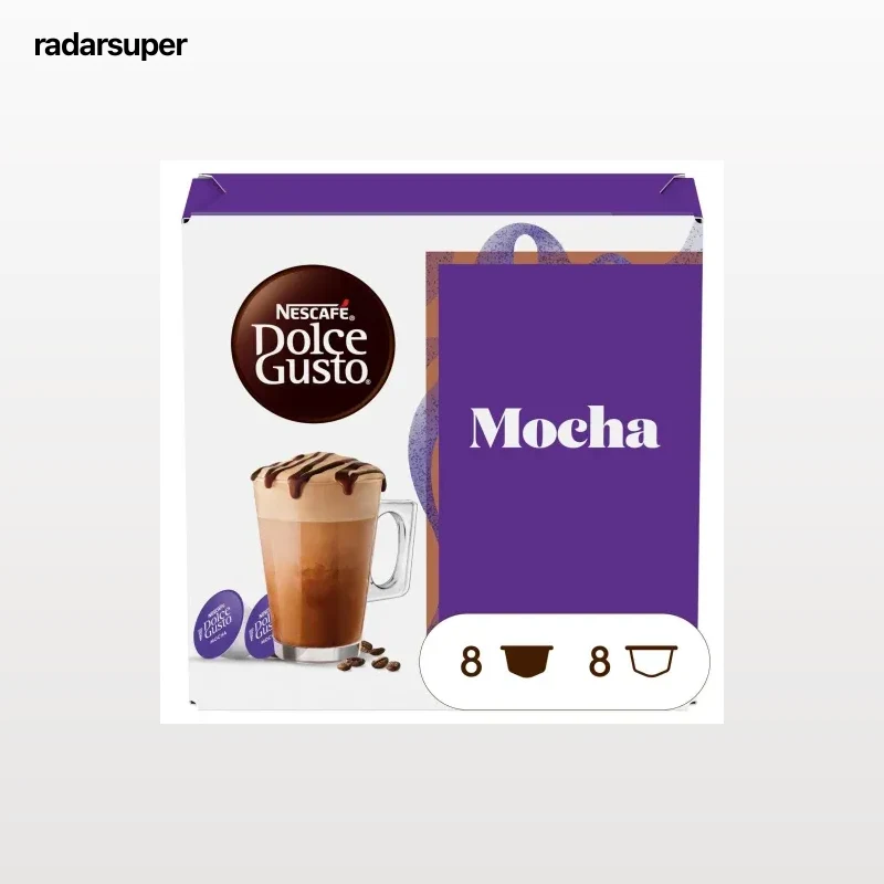 Café cápsulas mocha Nescafé Dolce Gusto 16 ud.