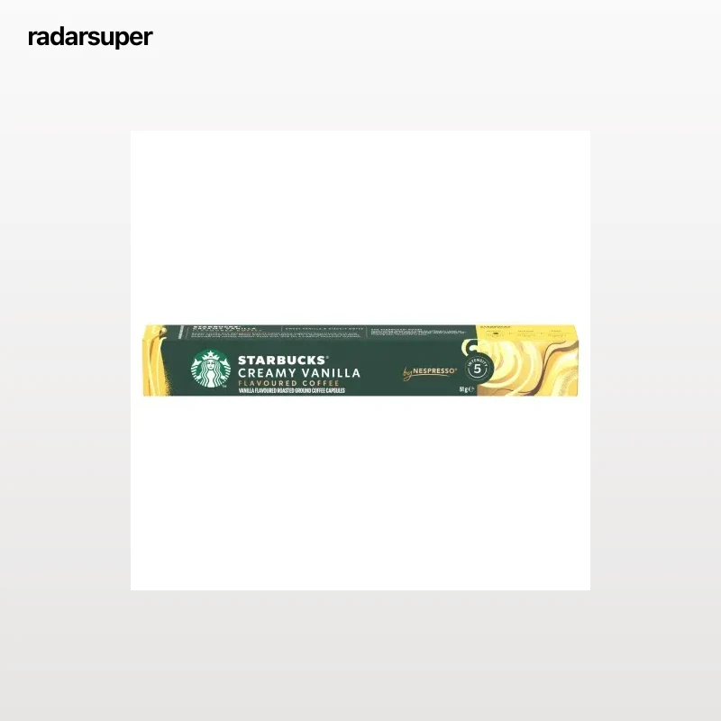 Café cápsulas vainilla Starbucks compatible con Nespresso 10 ud.