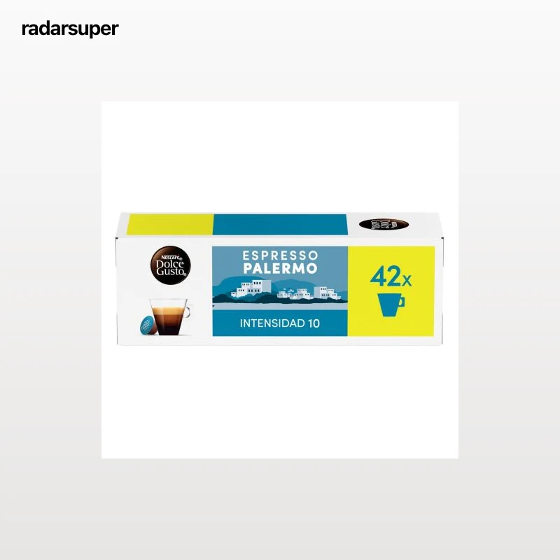 Café cápuslas intenso Palermo Nescafé Dolce Gusto 42 ud.