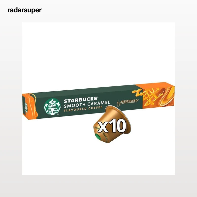 Café con caramelo Intenisdad 5 Starbucks Nespresso 10 Cápsulas