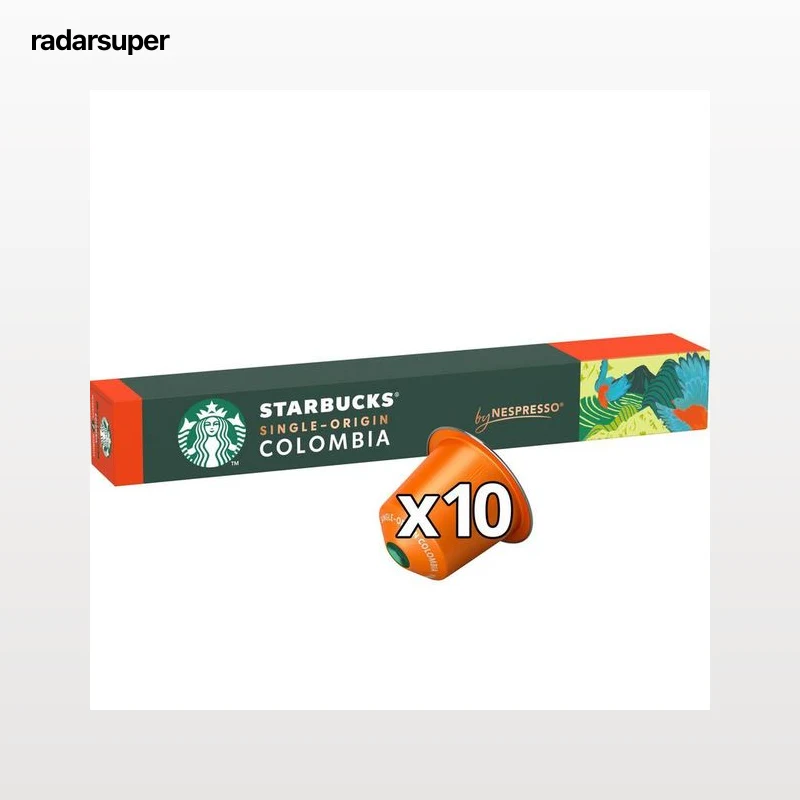 Café Colombia intensidad 7 Starbucks 10 Cápsulas