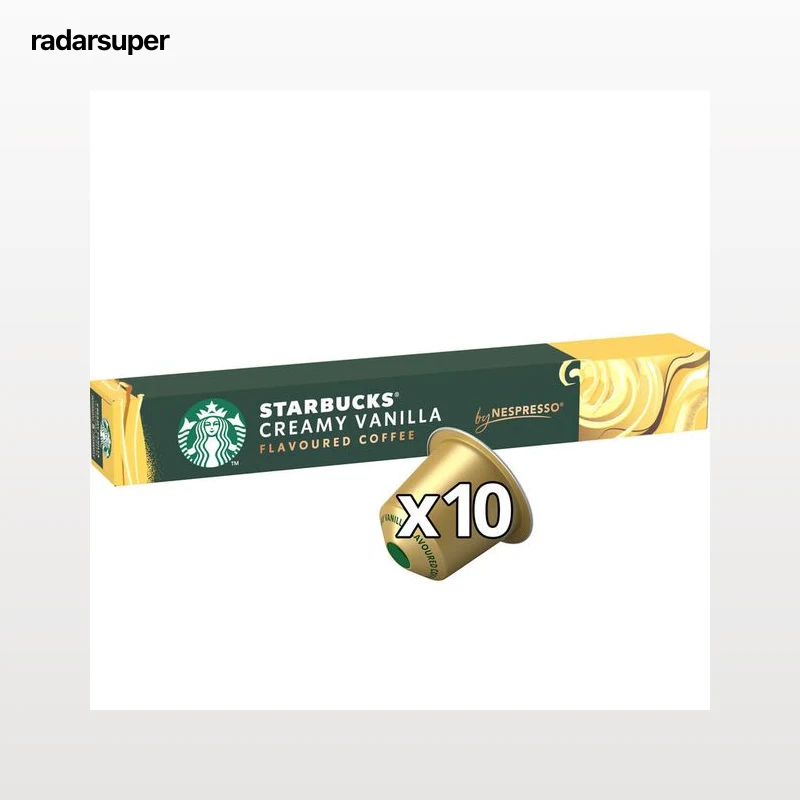 Café Creamy Vainilla Starbucks Nespresso 10 Cápsulas