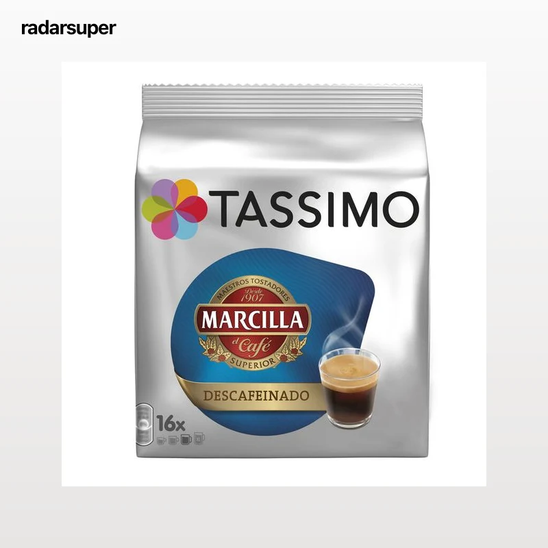 Café descafeinado Tassimo marcilla 16 cápsulas