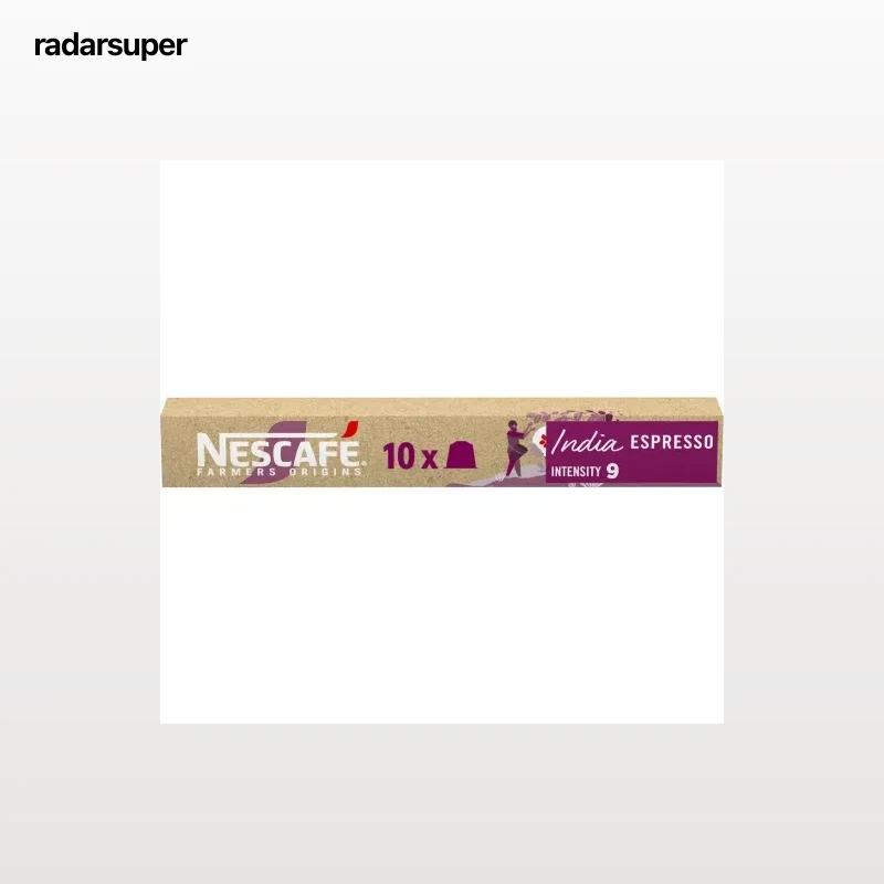 Café en cápsulas India expresso Nescafé compatible con Nespresso 10 ud.