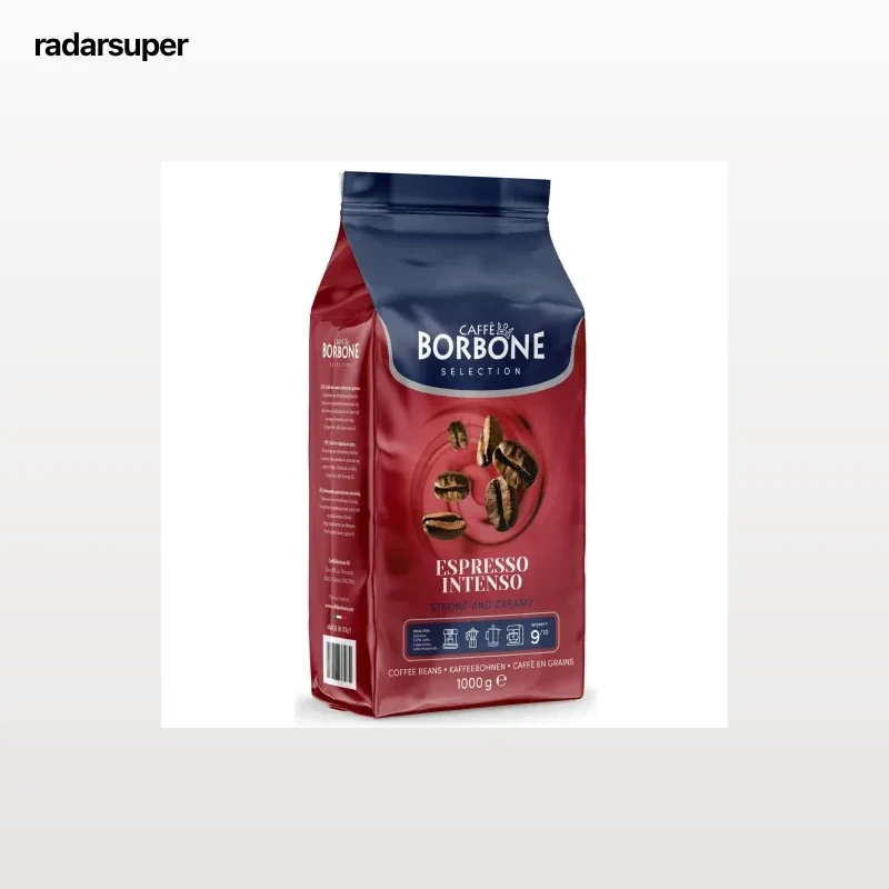 Café en grano natural espresso intenso Caffè Borbone 1000 g.