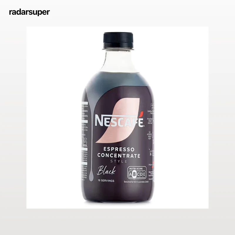 Café espresso concentrado black Nescafé 500 ml
