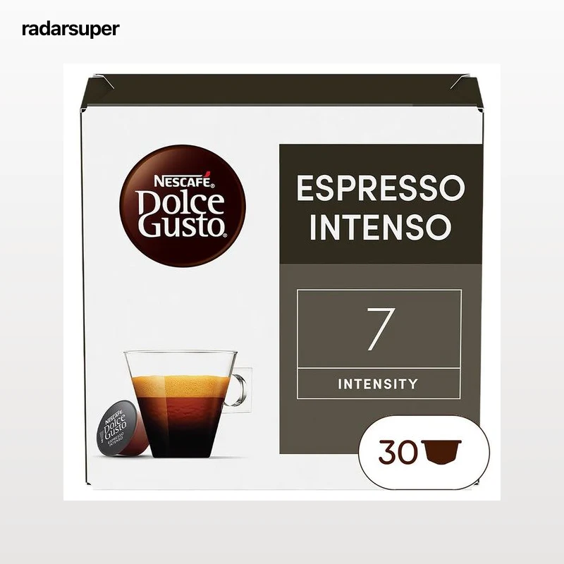 Café espresso intenso Nescafé Dolce Gusto 30 cápsulas