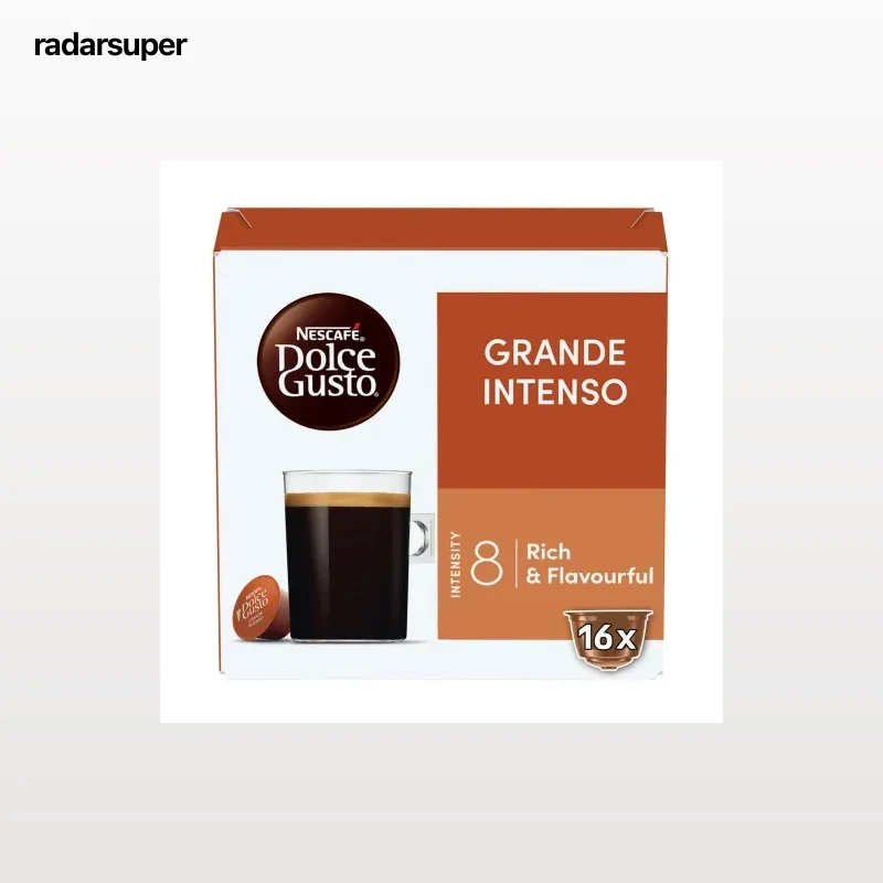 Café grande intenso en cápsulas Nescafé Dolce Gusto 16 ud.