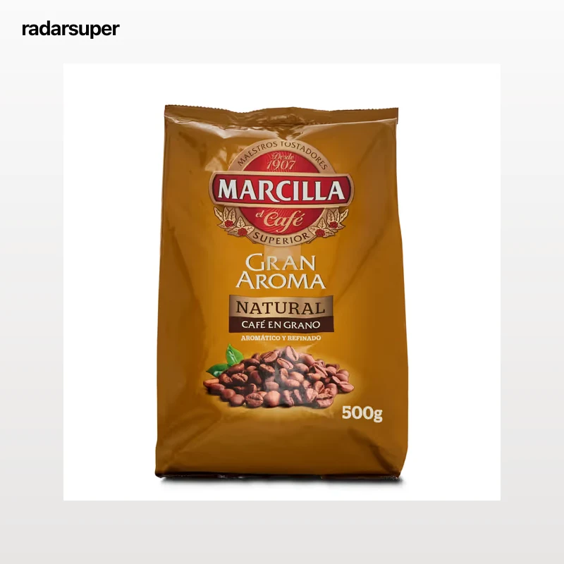 Café en grano natural Marcilla 500 g