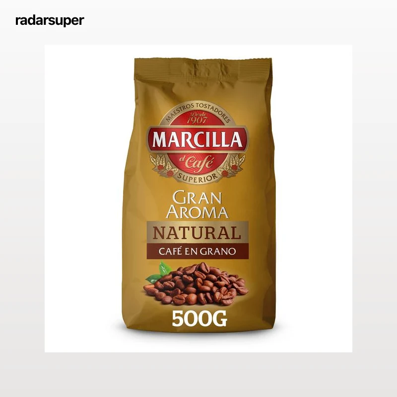 Café en grano natural Marcilla 500g