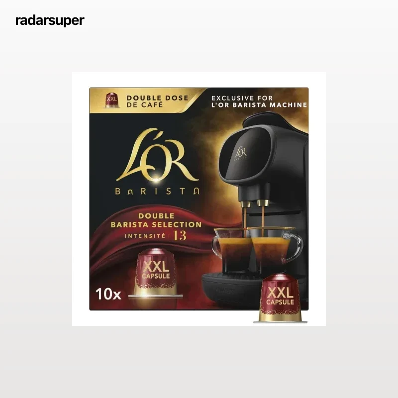Café Intenso en cápsulas XXL L'Or Barista 10 ud.