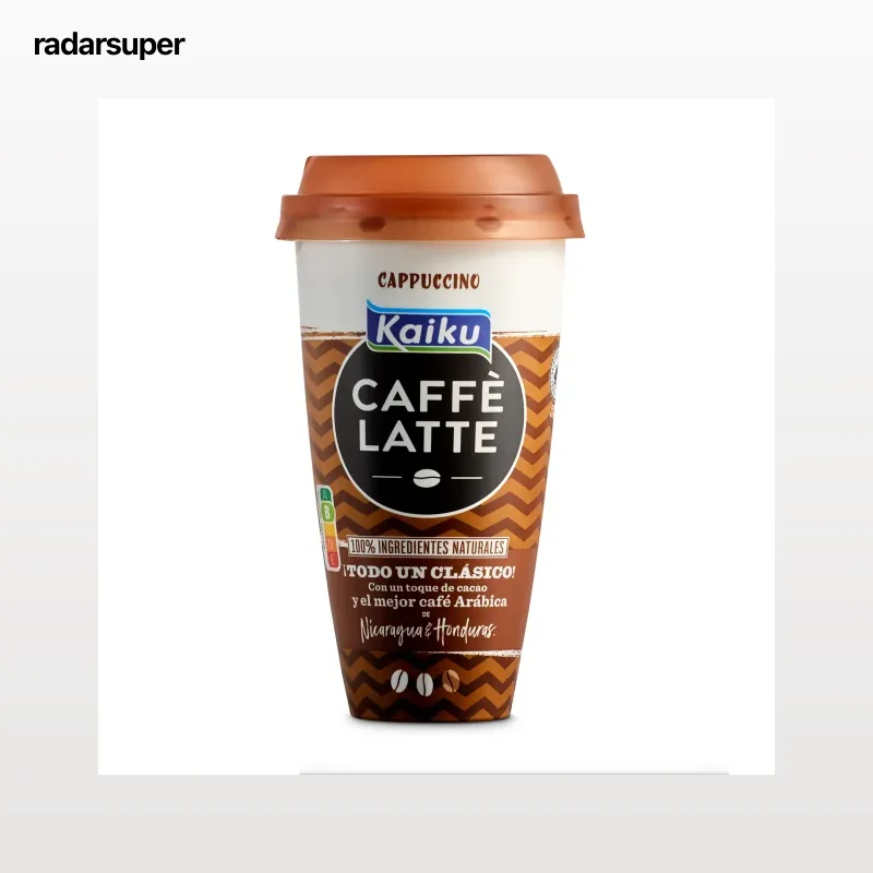 Café latte cappuccino Kaiku 230 ml