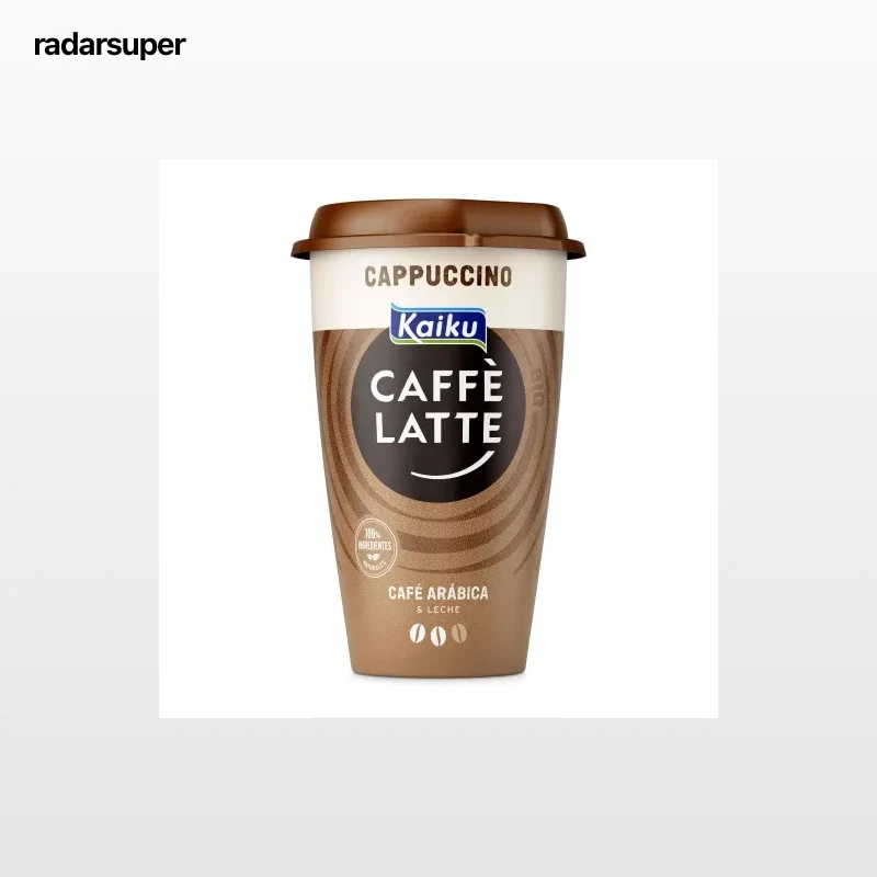 Café latte cappuccino Kaiku sin gluten 370 ml.