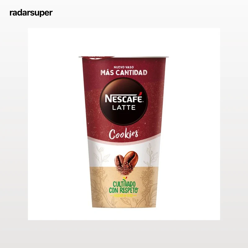 Café latte con cookies Nescafé 205ml