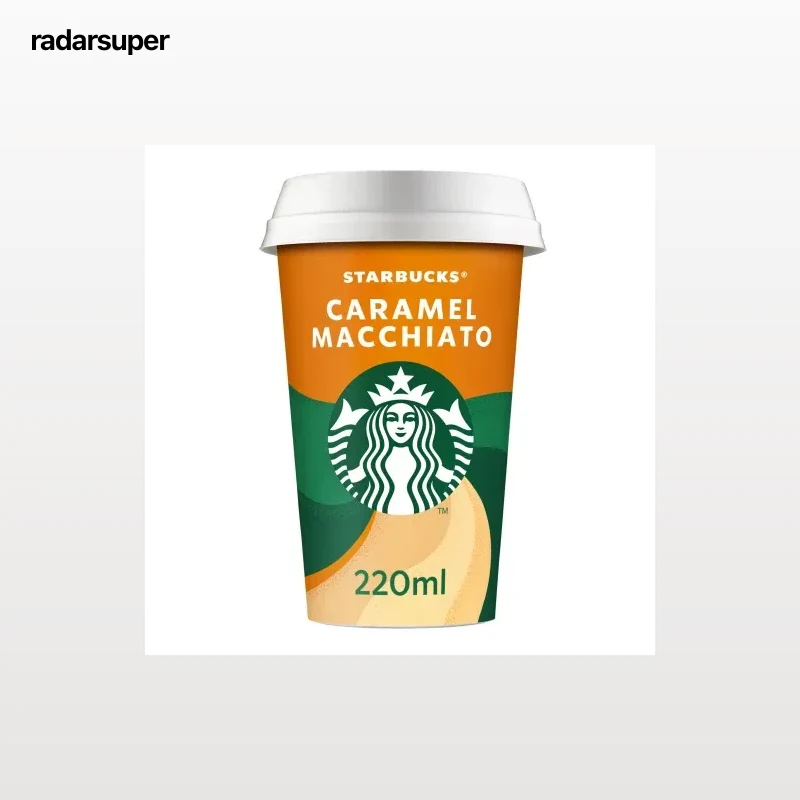 Café latte de caramelo Starbucks 220 ml.
