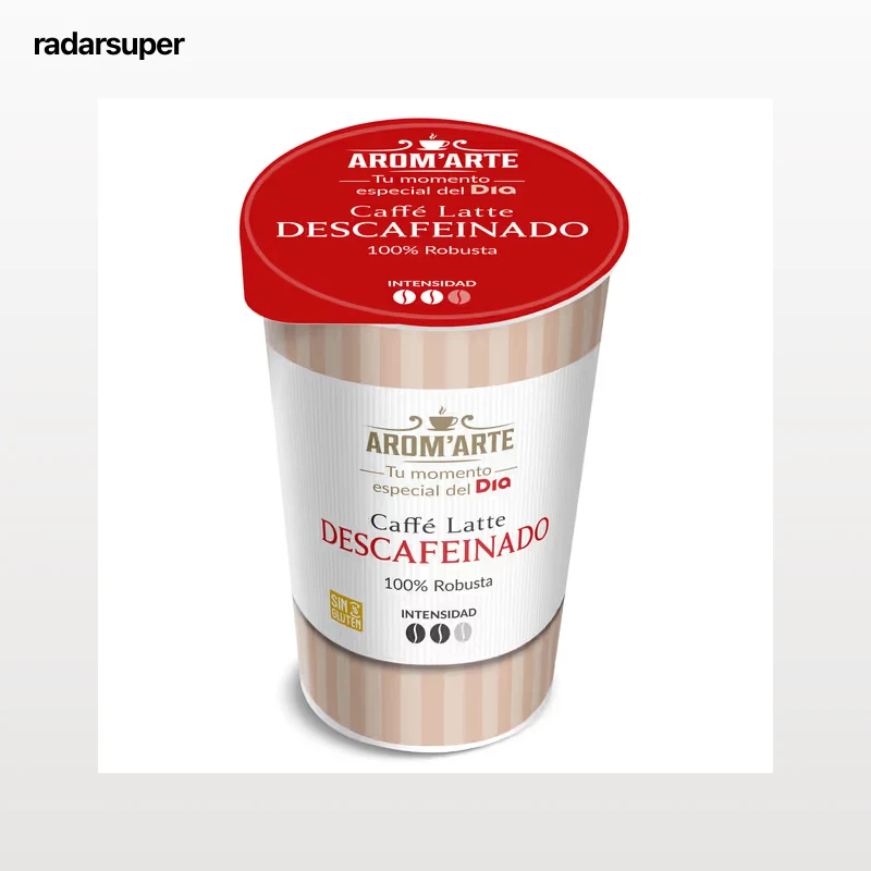 Café latte descafeinado Dia Arom'arte 250 ml