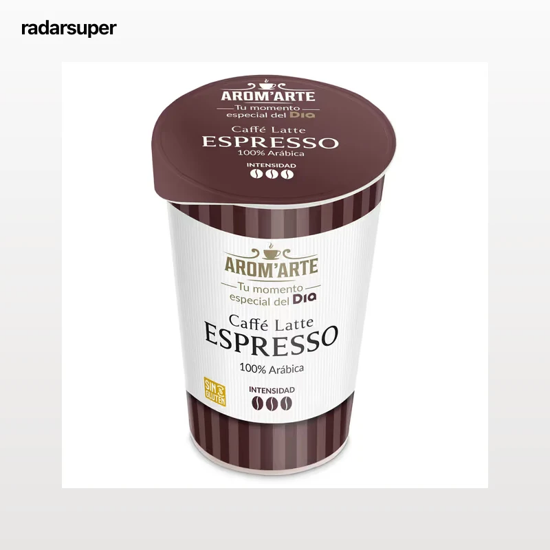 Café latte espresso Dia Arom'arte 250 ml