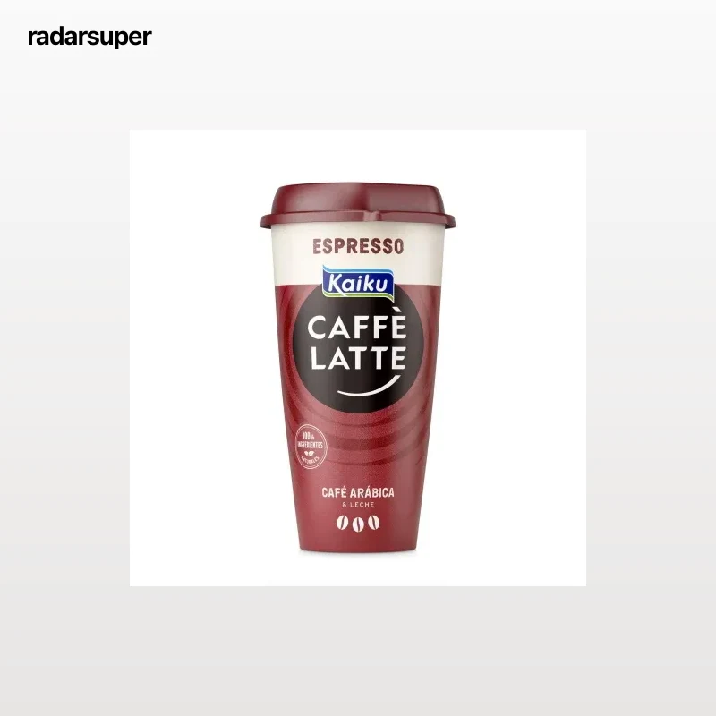 Café latte espresso Kaiku sin gluten 230 ml.