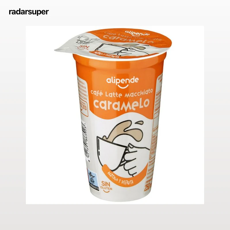 Café latte macchiato alipende sabor caramelo Alip 250ml