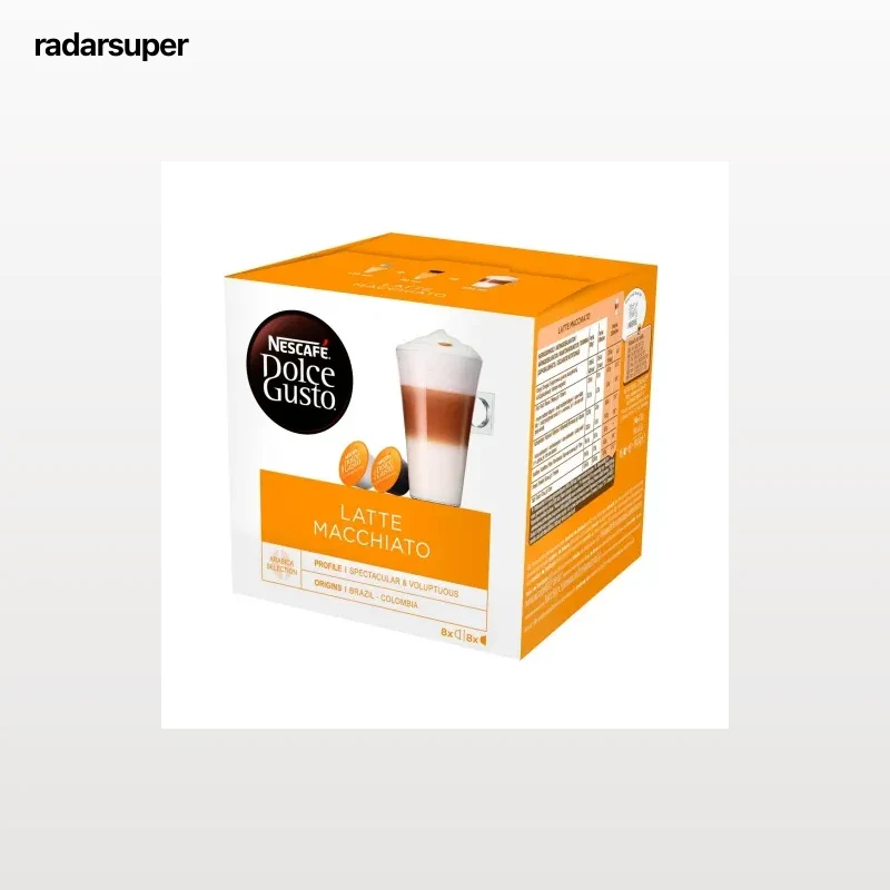 Café latte macchiato en cápsulas Nescafé Dolce Gusto pack de 8 ud.