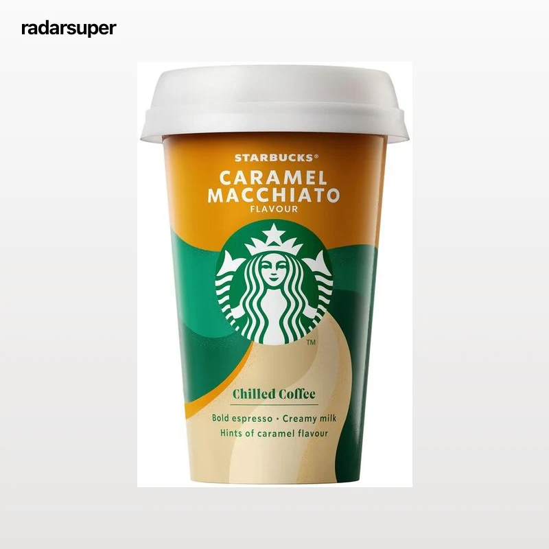 Café con leche aroma caramelo Starbucks 220ml