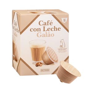 Café con leche en cápsula
