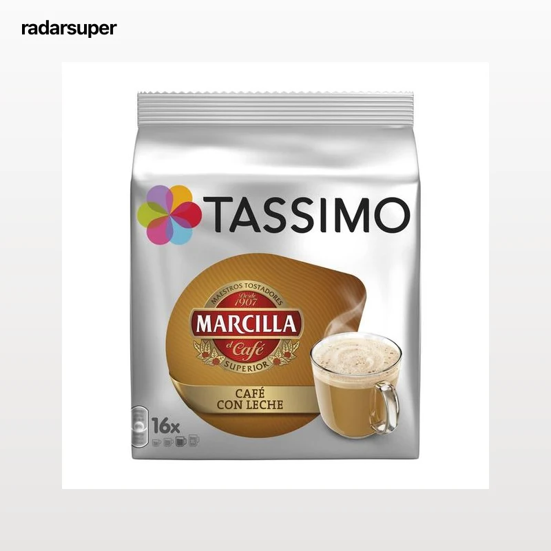 Café con leche Tassimo marcilla 16 cápsulas