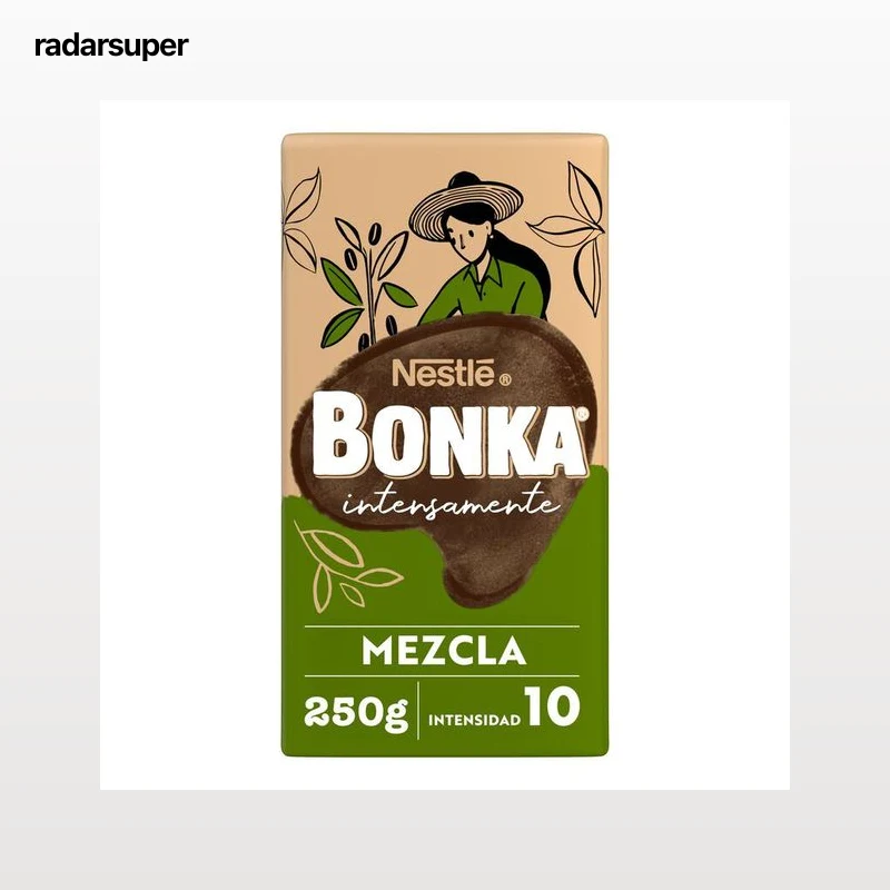 Café molido Bonka mezcla 50/50 250g