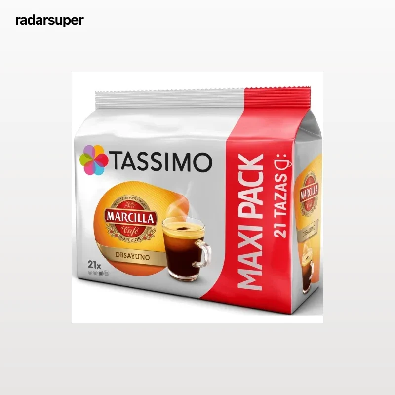 Café molido Desayuno Tassimo Marcilla 163,8 g.