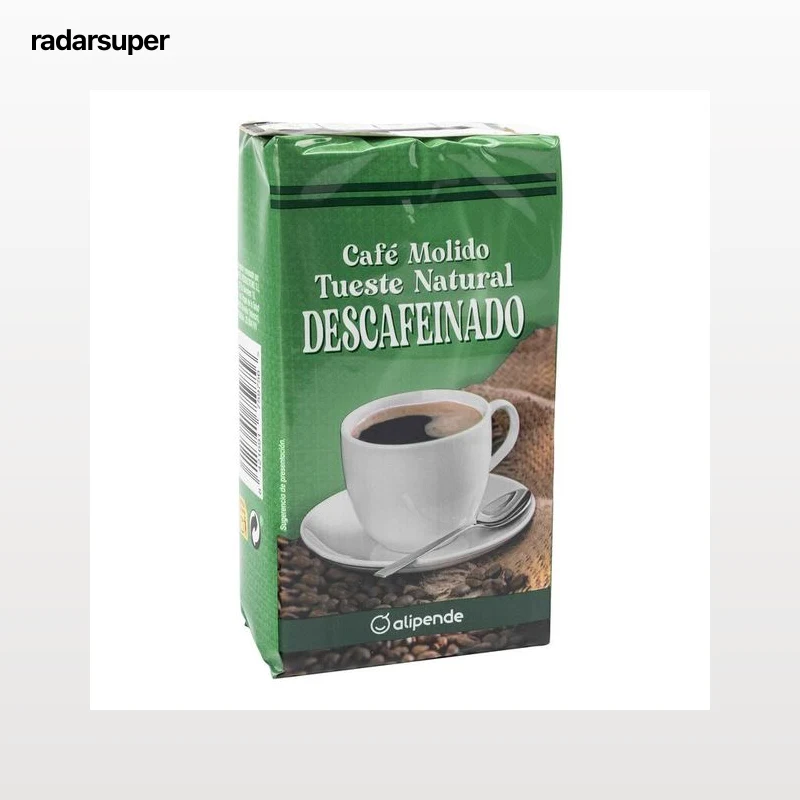 Café molido descafeinado Alipende 250g tueste natural
